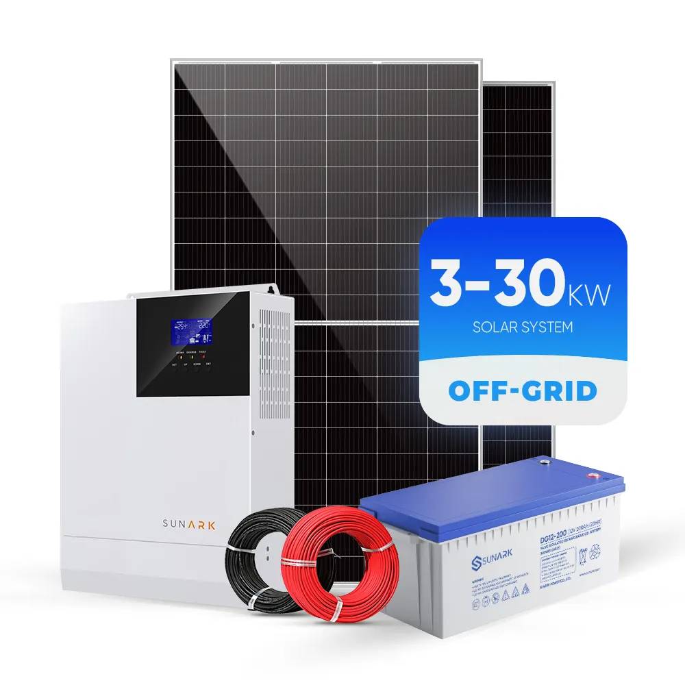 OFF-GRID Complete Solar System Kit ranging from 5 KW